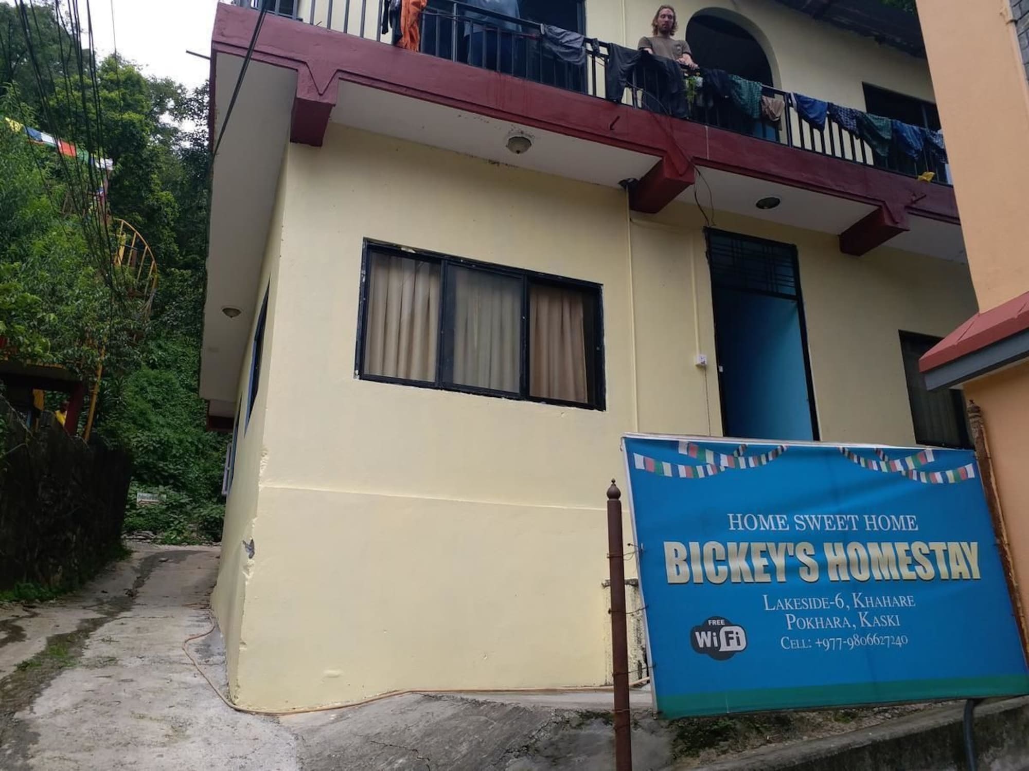 Bickey'S Homestay Pokhara Exterior foto